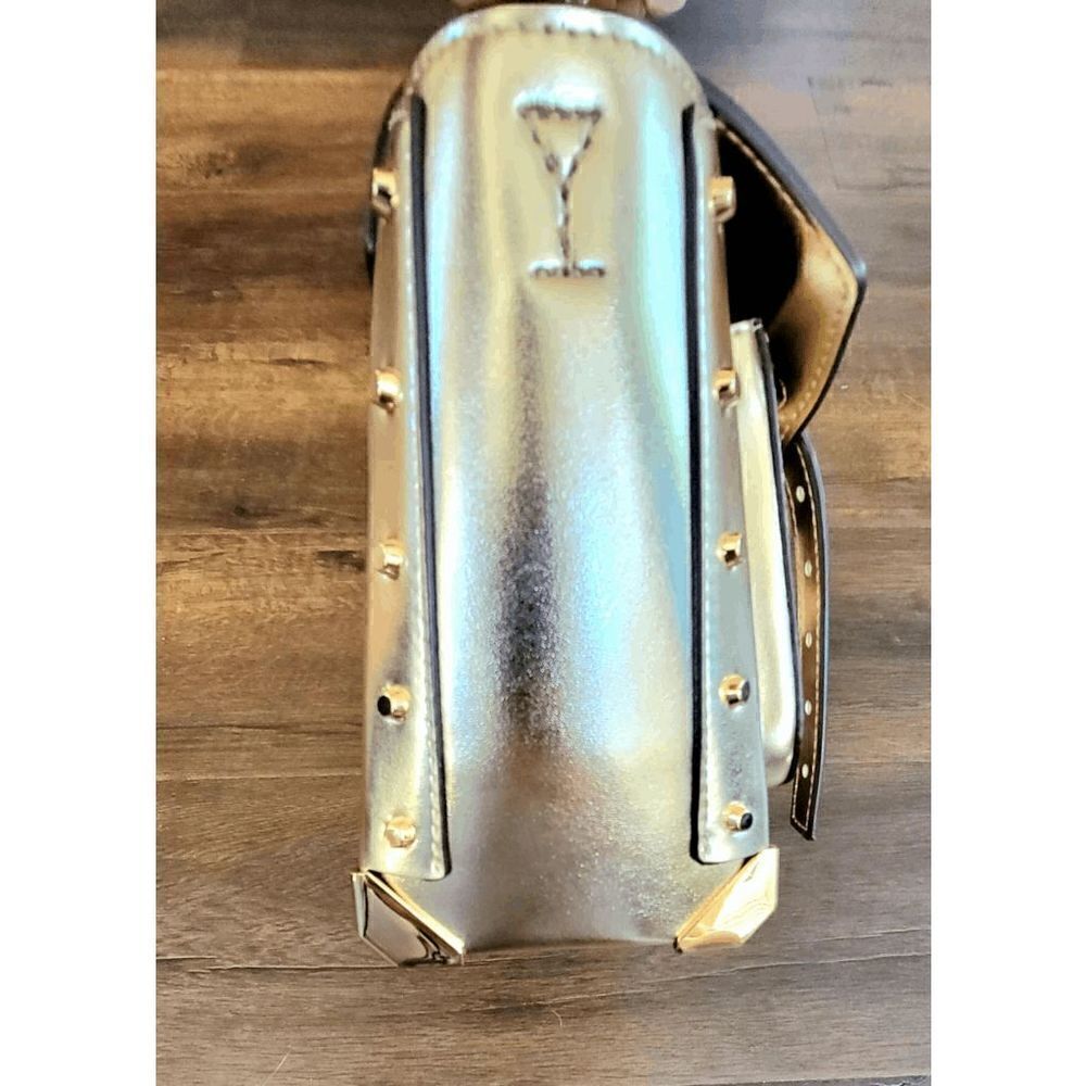 Michael Kors Manhattan Medium Satchel bag pale gold - Picture 9 of 10